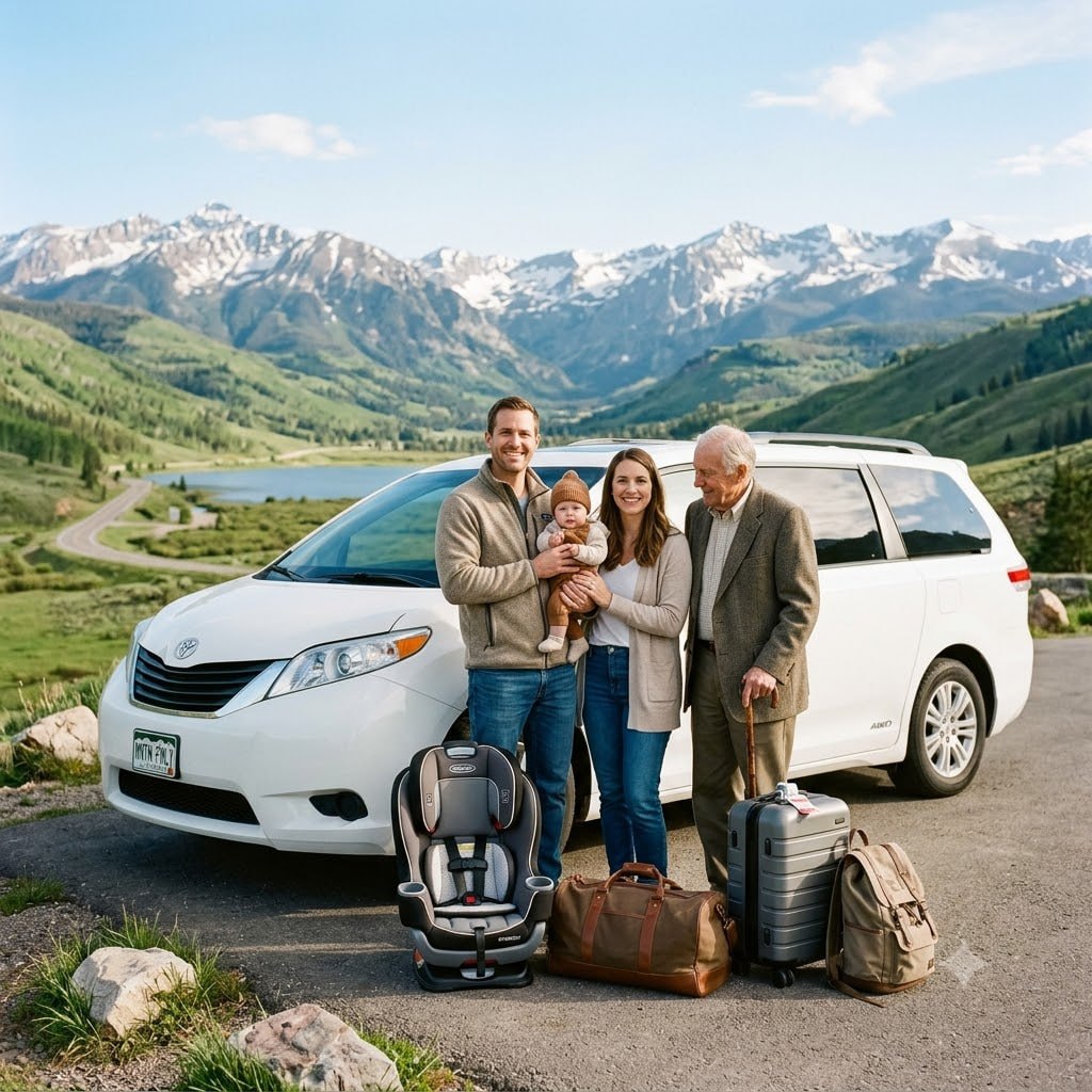 Vacation Car Service with Child Seats.